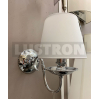 Бра NEWPORT L28*H28*SP16 cm E14 1*40W Chrome Shade white [21001/A]