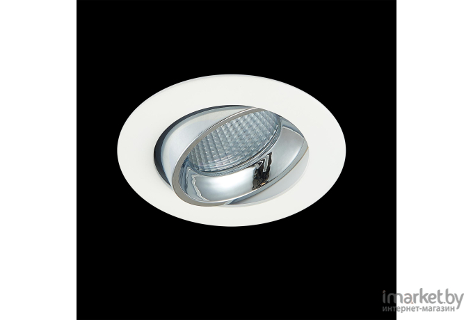 Встраиваемый точечный светильник Citilux Альфа LED 7W*3500K белый/хром [CLD001NW1]