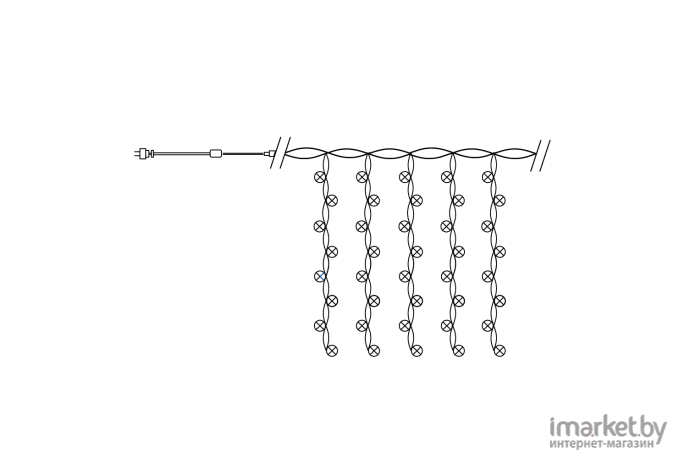 Светодиодный занавес Feron CL20 [32336]