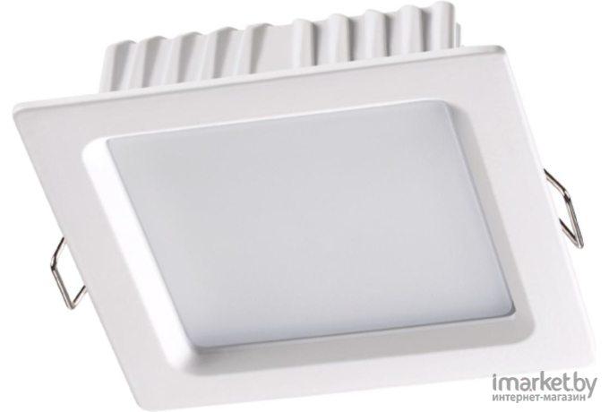Встраиваемый точечный светильник Novotech NT19 137 IP20 LED 4100К 7W 220V LUNA белый [358032]