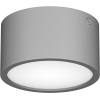 Накладной уличный светильник Lightstar Zolla CYL LED-RD 8W 640LM серый [380193]