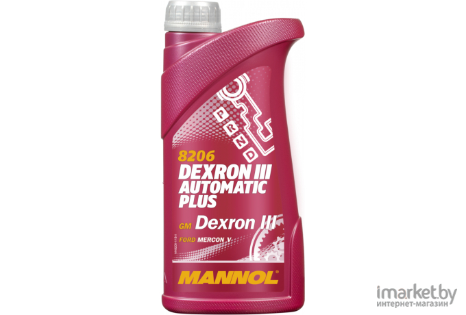 Трансмиссионное масло Mannol ATF Dexron III 1л [MN8206-1]
