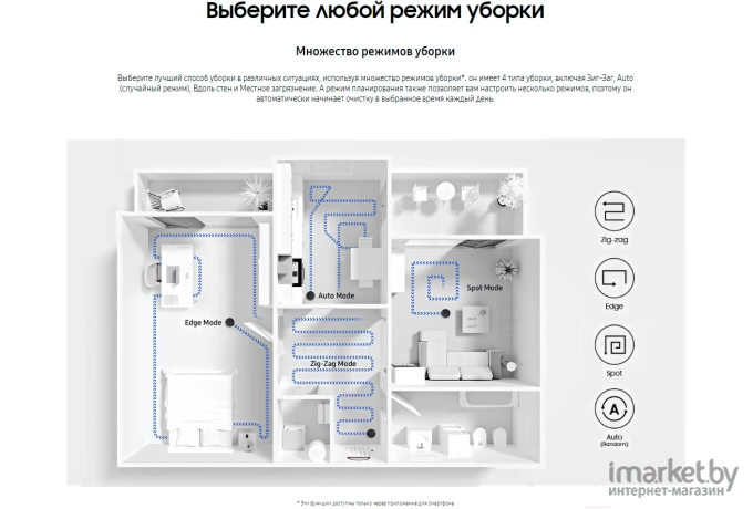 Робот-пылесос Samsung VR05R5050WK/EV