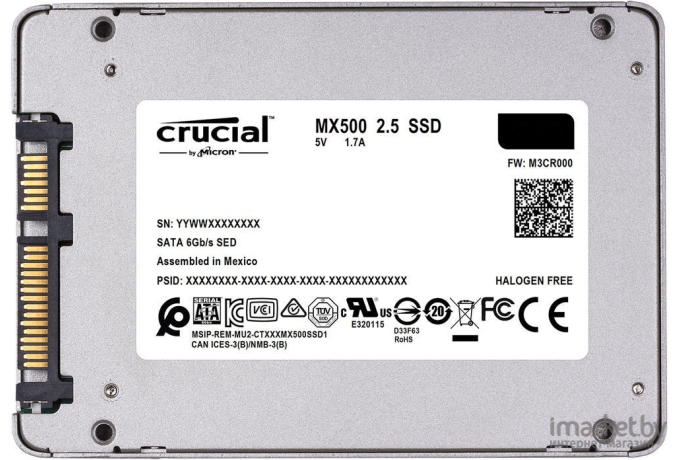 SSD диск Crucial 2000GB MX500 [CT2000MX500SSD1]