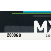 SSD диск Crucial 2000GB MX500 [CT2000MX500SSD1]