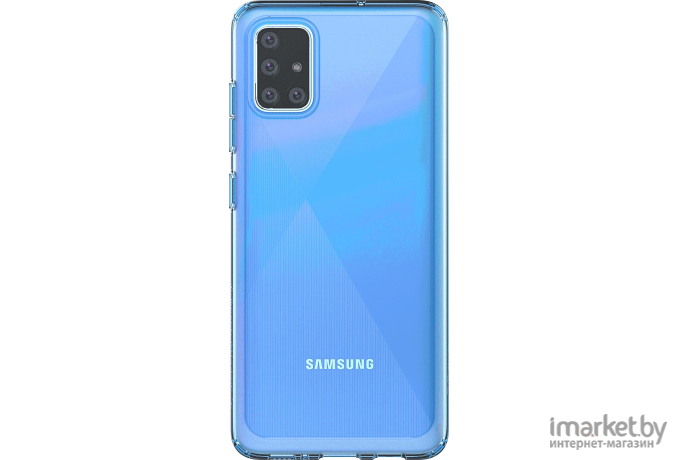 Чехол для телефона Samsung Araree A cover A51 синий [GP-FPA515KDALR]