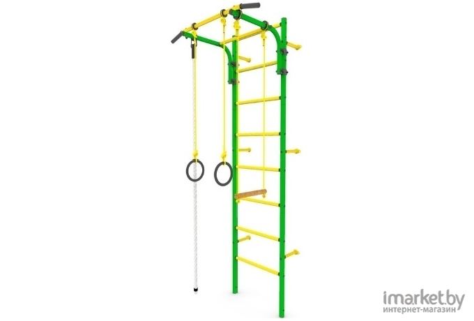 Шведская стенка Rokids Атлет-1 зеленый
