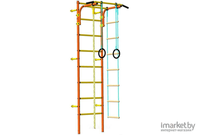 Шведская стенка Rokids Атлет-2 оранжевый