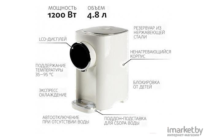 Термопот Endever Altea-2065 белый