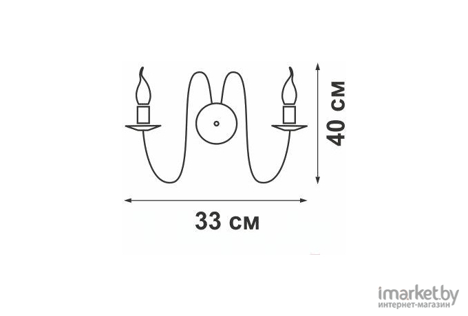 Бра Vitaluce V1333/2A