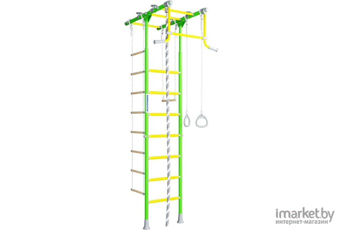 Детский спортивный комплекс Romana R1 ДСКМ-2-7.06.Т.490.260-08 зеленое яблоко