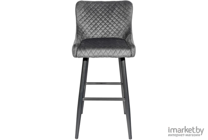 Барный стул Stool Group Ститч вельвет серый [MC15B VELVET HLR-21 DUAL]