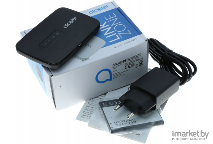 3G-модем Alcatel Link Zone 2G/3G/4G Black [MW40V-2AALRU1]