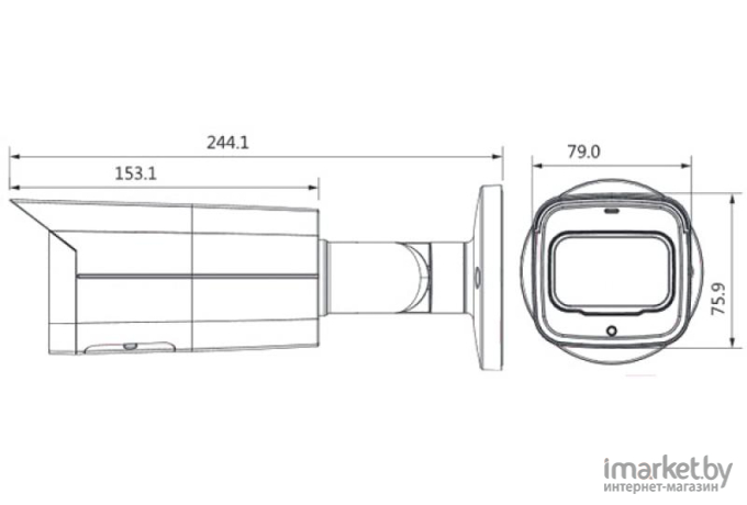 IP-камера Dahua DH-IPC-HFW2231TP-ZS