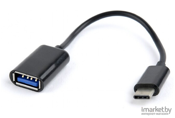 Адаптер Gembird Cablexpert OTG Type-C - USB 2.0 [A-OTG-CMAF2-01]