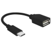 Адаптер Gembird Cablexpert OTG Type-C - USB 2.0 [A-OTG-CMAF2-01]