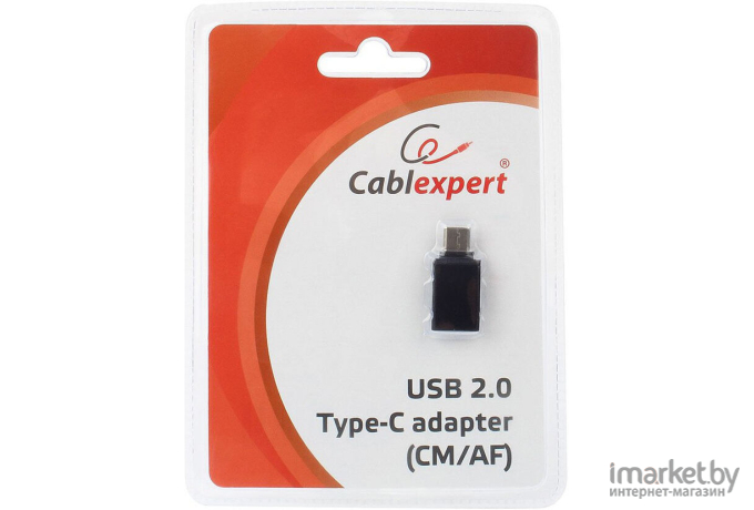 Переходник Gembird USB 2.1 Type-C/M - USB 3.1 Type-C/F [A-USB2-CMAF-01]