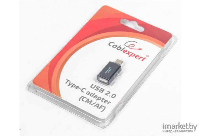 Переходник Gembird USB 2.1 Type-C/M - USB 3.1 Type-C/F [A-USB2-CMAF-01]