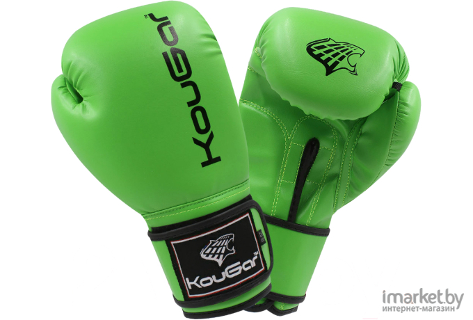 Боксерские перчатки Kougar KO500-4 зеленый