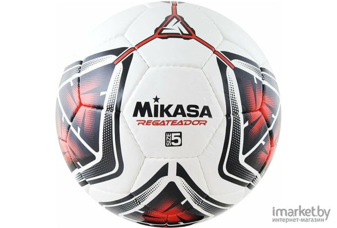 Футбольный мяч Mikasa F571MD-TR-O pазмер 5 белый/желтый