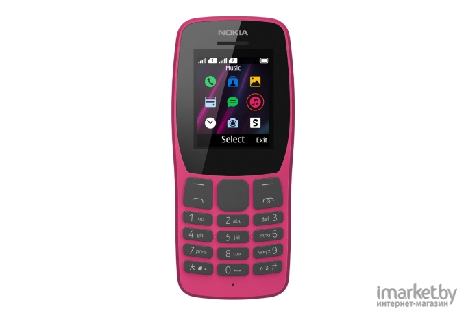 Мобильный телефон Nokia 110 DS TA-1192 Pink