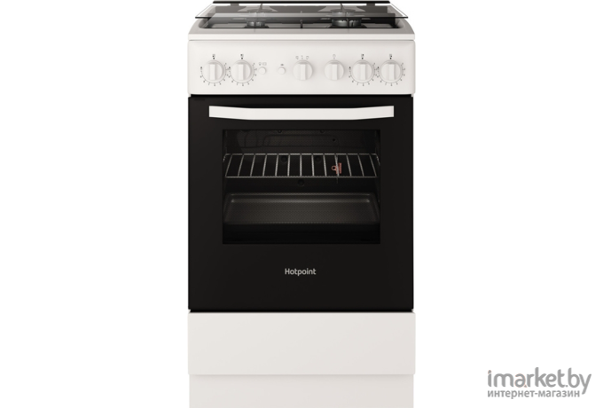 Кухонная плита Hotpoint-Ariston HS5G1PMW/RU [F156478]