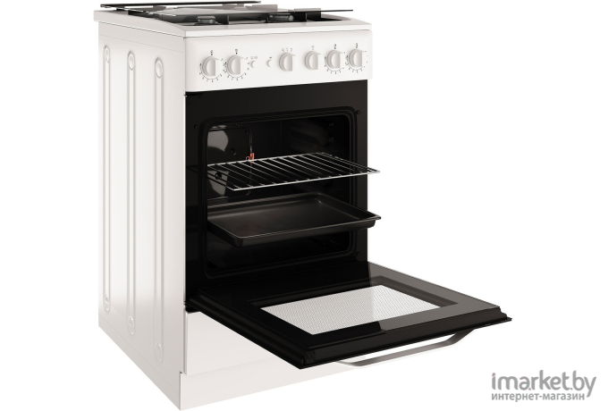 Кухонная плита Hotpoint-Ariston HS5G1PMW/RU [F156478]