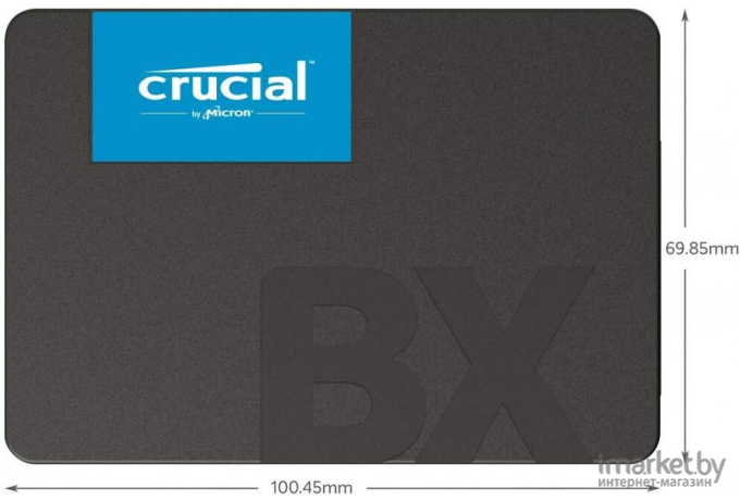 SSD диск Crucial 2TB BX500 [CT2000BX500SSD1]