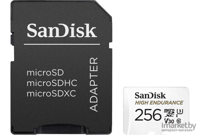 Карта памяти SanDisk MICRO SDXC 256GB UHS-3 [SDSQQNR-256G-GN6IA]