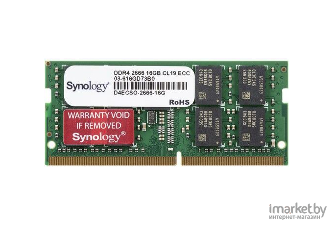 Оперативная память Synology DDR4 16GB SO [D4ECSO-2666-16G]