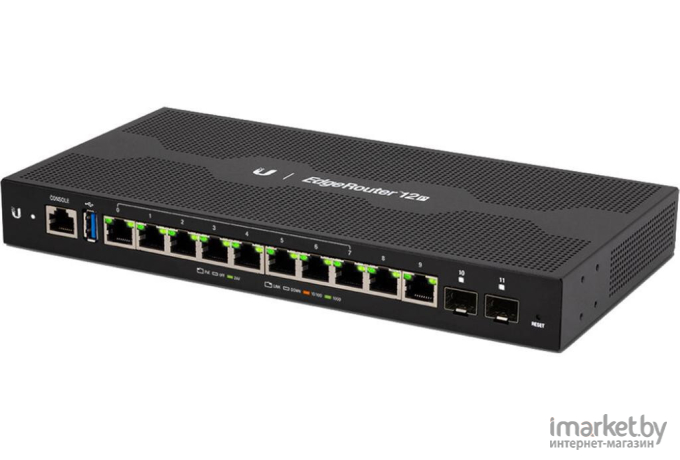 DSL-маршрутизатор Ubiquiti 10P 1000M 2SFP [ER-12P]