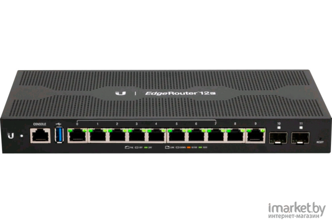 DSL-маршрутизатор Ubiquiti 10P 1000M 2SFP [ER-12P]