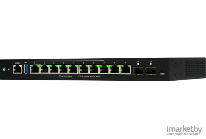 DSL-маршрутизатор Ubiquiti 10P 1000M 2SFP [ER-12P]