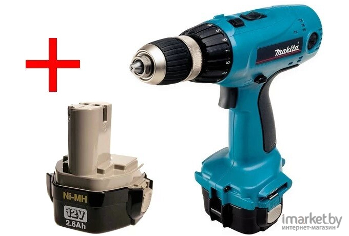 Дрель-шуруповерт Makita 6317DWDE