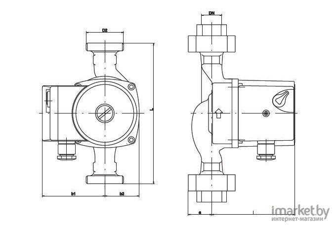 Насос IMP Pumps GHN 20/60-180