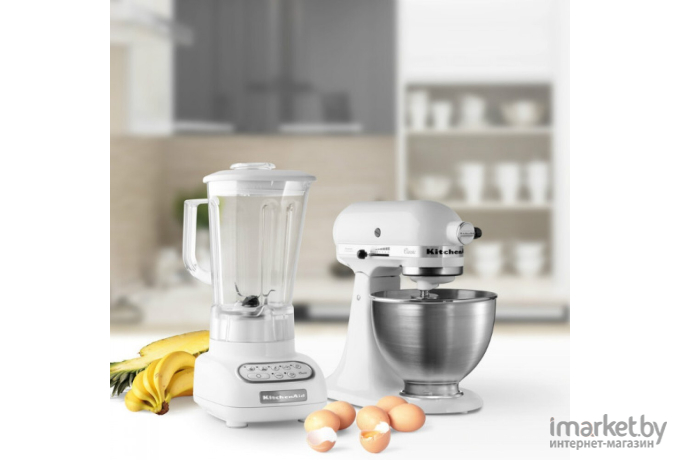 Миксер KitchenAid 5K45SSEWH