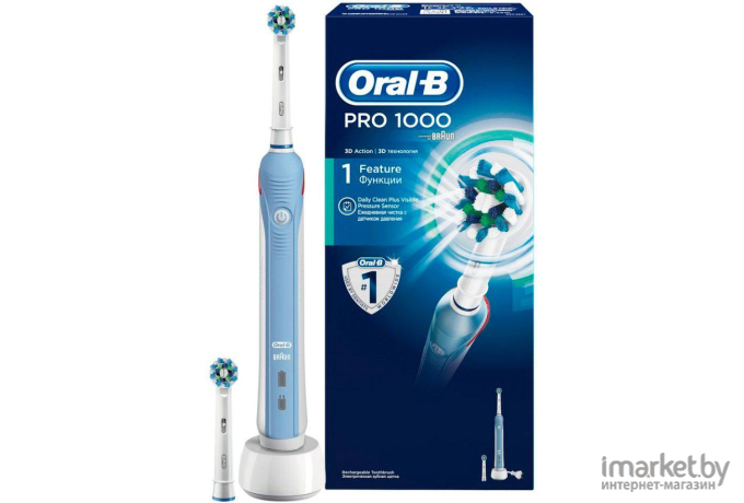 Зубная щетка и ирригатор Braun Oral-B Professional Care 1000 Blue