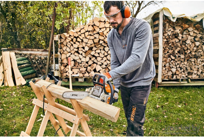 Цепная электро и бензопила STIHL MS180