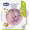 Тарелка Chicco Easy Feeding с разделителями розовый [340624045]