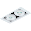 Встраиваемый точечный светильник Donolux DL18615/02WW-SQ White/Black