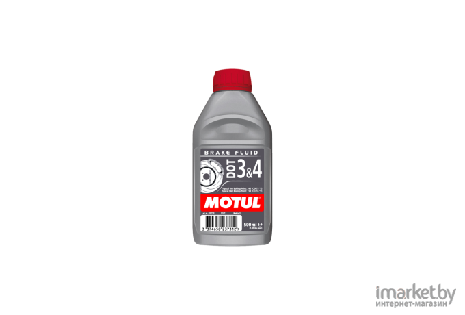 Тормозная жидкость Motul DOT 3&4 Brake Fluid 0.5л