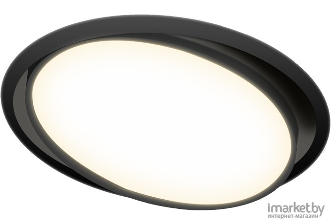 Встраиваемый точечный светильник Donolux DL18813/15W R Black