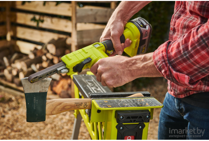 Ленточная шлифмашина RYOBI ONE +  R18PF-0 без батареи