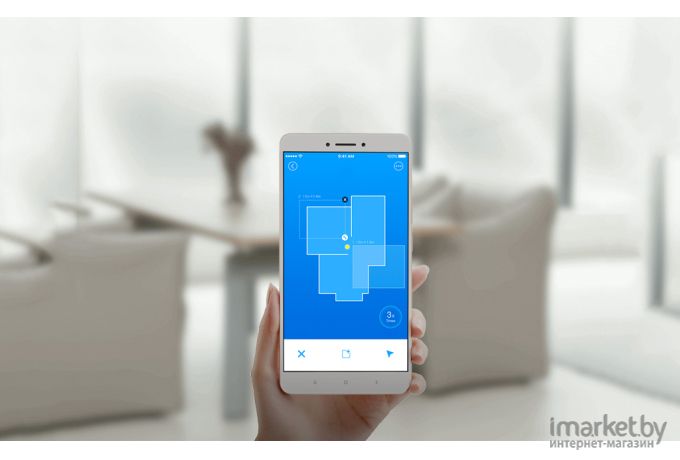 Робот-пылесос Xiaomi Mijia Robot Vacuum Cleaner LDS Version Black