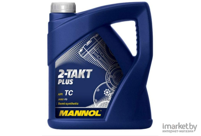 Моторное масло Mannol 2-Takt Plus TC 4л