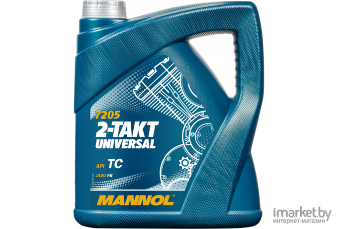 Моторное масло Mannol 2-Takt Universal TC 4л