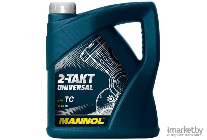 Моторное масло Mannol 2-Takt Universal TC 4л