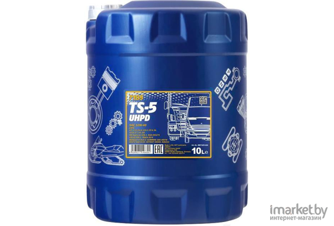 Моторное масло Mannol TS-5 10W40 CI-4/SL 10л