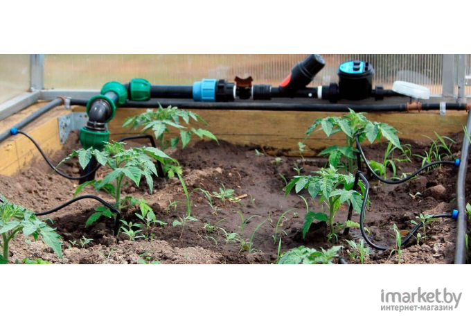 Поливочное оборудование Цикл Капельный полив от водопровода Жук Автомат 30 растений