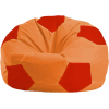 Кресло-мешок Flagman кресло Мяч Стандарт М1.1-217 оранжевый/красный